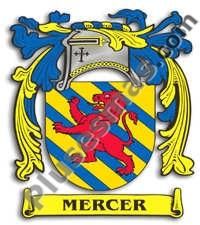 Escudo del apellido Mercer