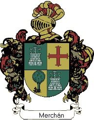 Escudo del apellido Merchán