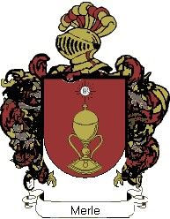 Escudo del apellido Merle