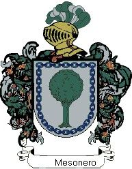 Escudo del apellido Mesonero