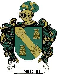 Escudo del apellido Mesones