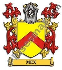 Escudo del apellido Mex