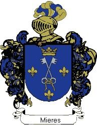 Escudo del apellido Mieres