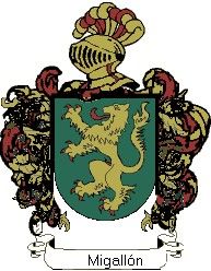 Escudo del apellido Migallón