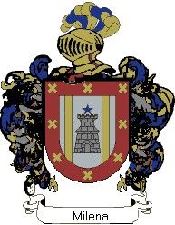 Escudo del apellido Milena