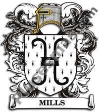 Escudo del apellido Mills