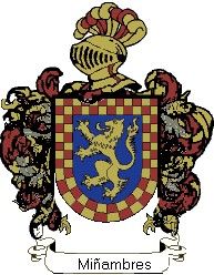 Escudo del apellido Miñambres