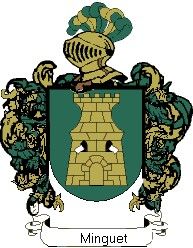 Escudo del apellido Minguet