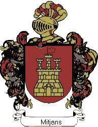 Escudo del apellido Mitjans