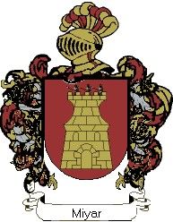 Escudo del apellido Miyar