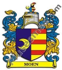 Escudo del apellido Moen