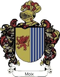 Escudo del apellido Moix