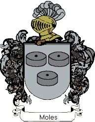 Escudo del apellido Moles