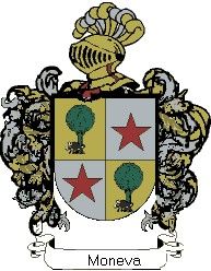 Escudo del apellido Moneva