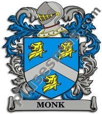 Escudo del apellido Monk