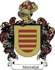 Escudo del apellido Monrabal