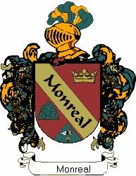 Escudo del apellido Monreal