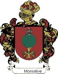 Escudo del apellido Monsalve