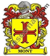 Escudo del apellido Mont