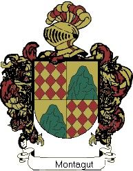 Escudo del apellido Montagut