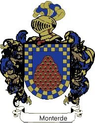 Escudo del apellido Monterde