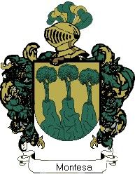 Escudo del apellido Montesa