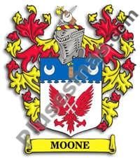 Escudo del apellido Moone