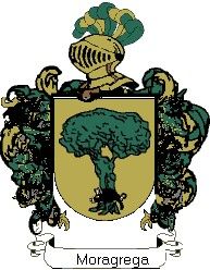 Escudo del apellido Moragrega