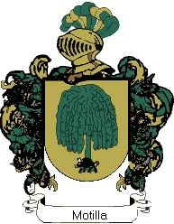 Escudo del apellido Motilla