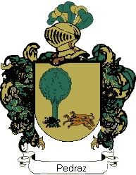 Escudo del apellido Pedraz