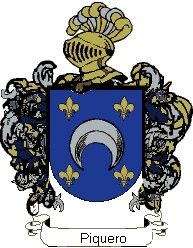 Escudo del apellido Piquero