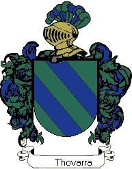 Escudo del apellido Thovarra