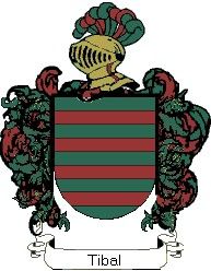 Escudo del apellido Tibal