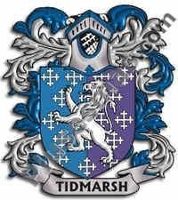 Escudo del apellido Tidmarsh