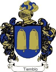 Escudo del apellido Tiemblo