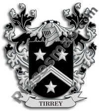 Escudo del apellido Tirrey