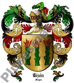 Escudo del apellido Tizón