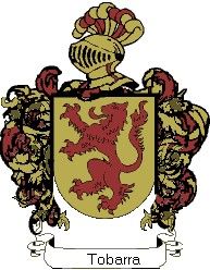 Escudo del apellido Tobarra