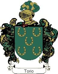 Escudo del apellido Torio