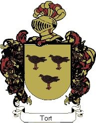 Escudo del apellido Tort