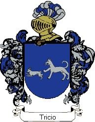 Escudo del apellido Tricio