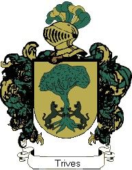 Escudo del apellido Trives