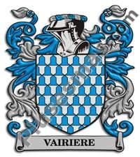 Escudo del apellido Vairiere