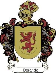 Escudo del apellido Baranda