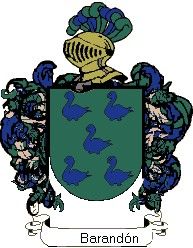 Escudo del apellido Barandón