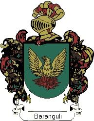 Escudo del apellido Baranguli