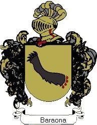 Escudo del apellido Baraona