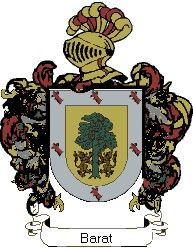 Escudo del apellido Barat