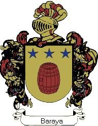 Escudo del apellido Baraya