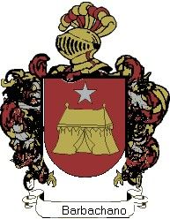 Escudo del apellido Barbachano